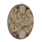 Sternbilder, Vintage Astronomie, Frederik de Wit Dartscheibe (Vorderseite Links)