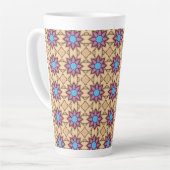 Sternblumen-Power Milchtasse (Linke Ecke)