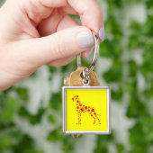 Sternchen Dogge Schlüsselanhänger (Hand)