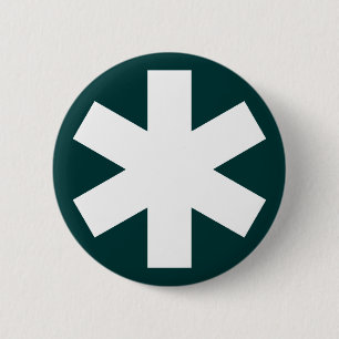Sternchen - dunkelgrün button