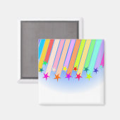 Sternchen Magnet (Vorderseite/Rückseite)