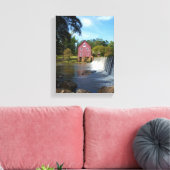 Sternchen-Mühle Leinwanddruck (Insitu (Wohnzimmer))