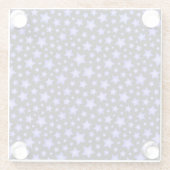 Sternchen-Vereinbarung Glasuntersetzer (Rückseite)