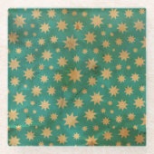 Sternchen-Vereinbarung Glasuntersetzer (Vorderseite)