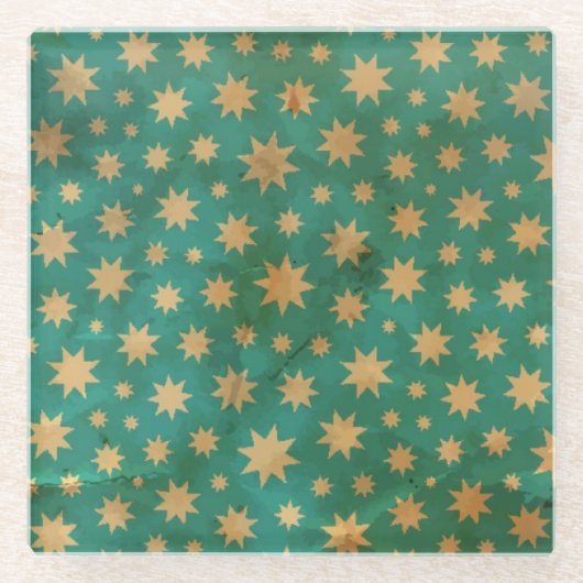 Sternchen-Vereinbarung Glasuntersetzer (Vorderseite)