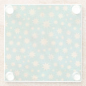 Sternchen-Vereinbarung Glasuntersetzer (Rückseite)