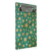 Sternchen-Vereinbarung Mini Klemmbrett (Schrägansicht)