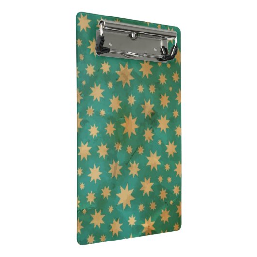 Sternchen-Vereinbarung Mini Klemmbrett (Schrägansicht)