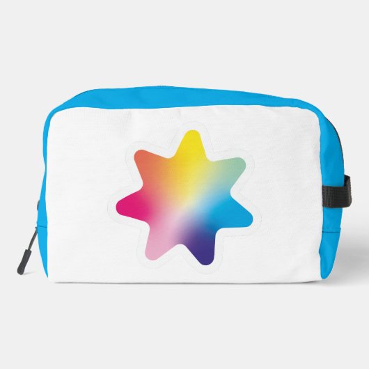 Sternchen. Waschbeutel (Rückseite)