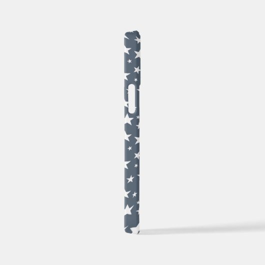 Sternchen-Wiederholungsmuster iPhone Hülle (Rechte Seite)