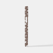 Sternchen-Wiederholungsmuster iPhone Hülle (Rechte Seite)