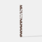 Sternchen-Wiederholungsmuster iPhone Hülle (Linke Seite)