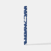 Sternchen-Wiederholungsmuster iPhone Hülle (Rechte Seite)