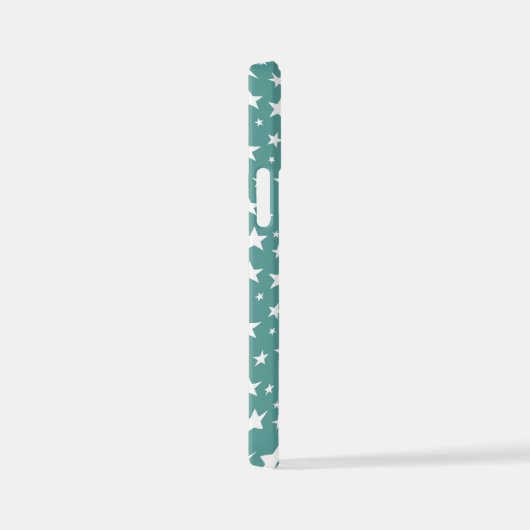 Sternchen-Wiederholungsmuster iPhone Hülle (Rechte Seite)