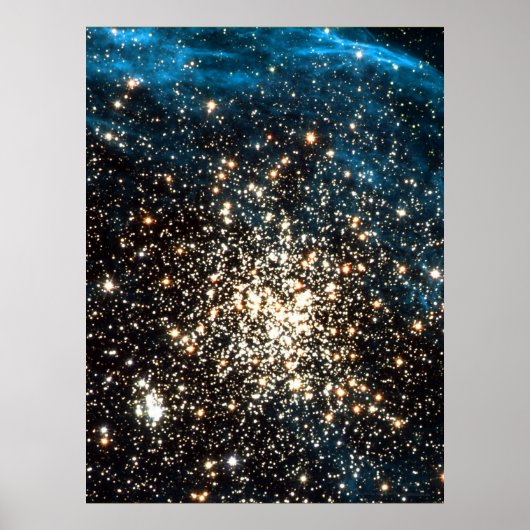 Sterncluster in NGC 1850 18x24 (21x27) Poster (Vorne)