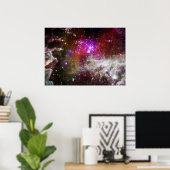 Sterncluster NGC 281 Pacman Nebula Poster (Heimbüro)