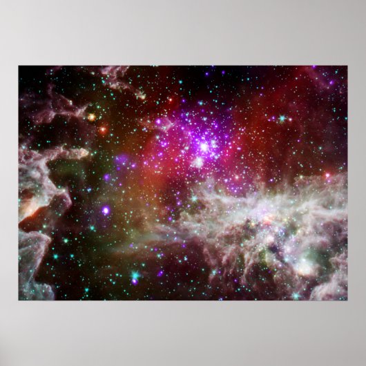Sterncluster NGC 281 Pacman Nebula Poster (Vorne)