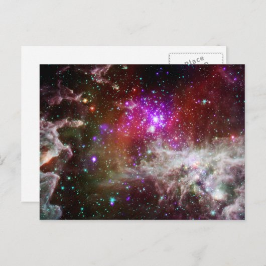 Sterncluster NGC 281 Pacman Nebula Postkarte (Vorne/Hinten)