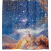 Sterncluster Pismis 24 Duschvorhang (Vorderseite)