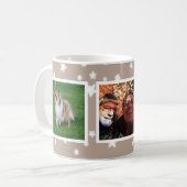 Sterne 3 Foto Kaffeetasse (Vorderseite Links)