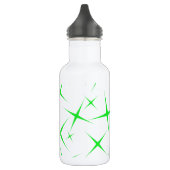 Sterne 4 Grün Trinkflasche (Links)