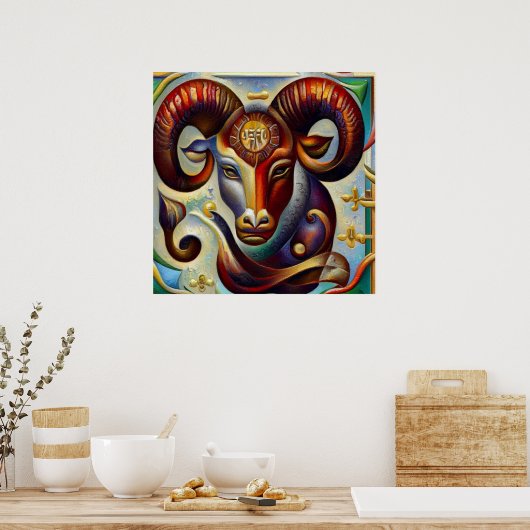 Sterne (4) poster (Küche)