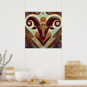 Sterne (7) poster (Küche)