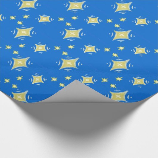 Sterne am Himmel Geschenkpapier (Ecke)