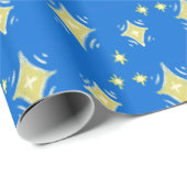 Sterne am Himmel Geschenkpapier (Rolleneckpunkt)