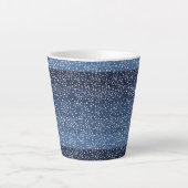 Sterne am Himmel Milchtasse (Vorderseite)