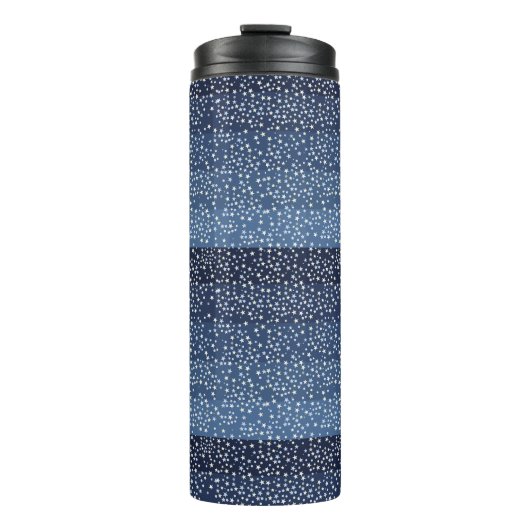 Sterne am Himmel Thermosbecher (Vorderseite)