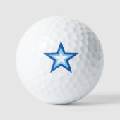 Sterne Amerikas Golfball (Vorderseite)