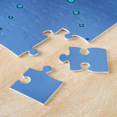 Sterne auf Blue #1 Puzzle (Seite)