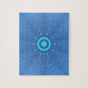 Sterne auf Blue #1 Puzzle