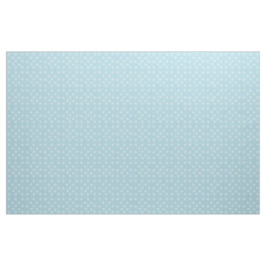 Sterne auf Blue Monogram oder Name Custom Fabric Stoff (Fat Quarter (45,7 x 55,9 cm))