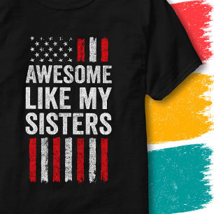 Sterne auf der amerikanischen Flagge gestreift tol T-Shirt