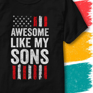 Sterne auf der amerikanischen Flagge sind toll wie T-Shirt
