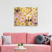 Sterne auf gezapfteten Leinwand (Insitu (Wohnzimmer))