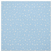 Sterne auf hellblauem Gewebe Stoff (Muster)