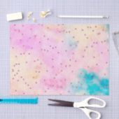 Sterne auf marmoriertem Papier (Handwerk)