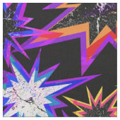 Sterne auf schwarz. stoff (Nahaufnahme)