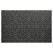 Sterne auf Schwarzem Stoff (Fat Quarter (45,7 x 55,9 cm))