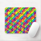 Sterne auf Streifen-Computer-Mousepad Mousepad (Mit Mouse)