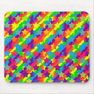 Sterne auf Streifen-Computer-Mousepad Mousepad