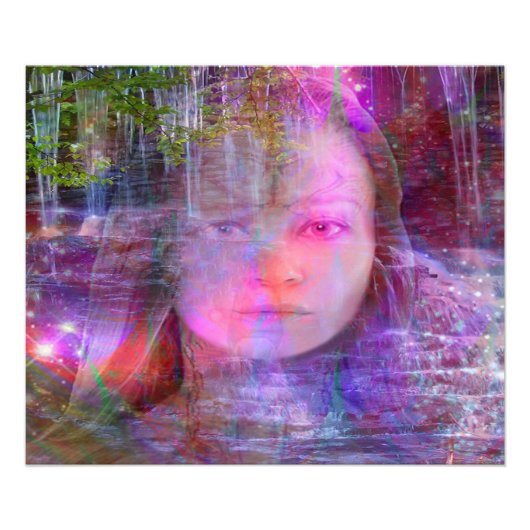 Sterne auf Wasser Fotodruck (Vorne)
