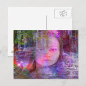 Sterne auf Wasser Postkarte (Vorne/Hinten)