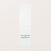 Sterne auf Weihnachts-Tree-Nacht-Himmel geklappte  (Innenseite Aufgefaltet)