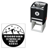 Sterne & Bergtouren Rustikal Permastempel (Beispiel)