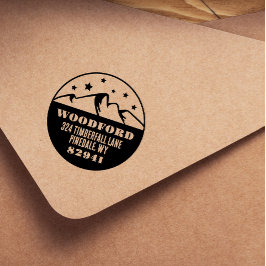 Sterne & Bergtouren Rustikal Permastempel