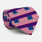 Sterne Betsy Ross US-Flagge 13 Krawatte (Gerollt)
